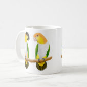 La tasse d'amour de caïque (Devant gauche)