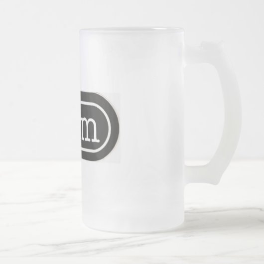 La tasse de bière de logo de norme (Droit)