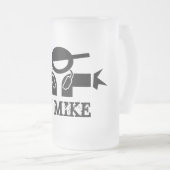 La tasse de bière pour des discs-jockey | DJ (Devant droit)