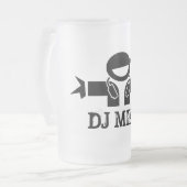 La tasse de bière pour des discs-jockey | DJ (Devant gauche)