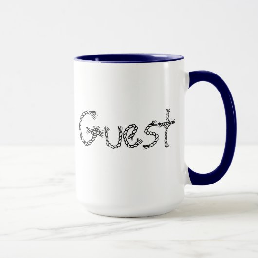 La tasse de brouilleur, invité (Droite)