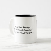 La tasse de cabine (Devant gauche)