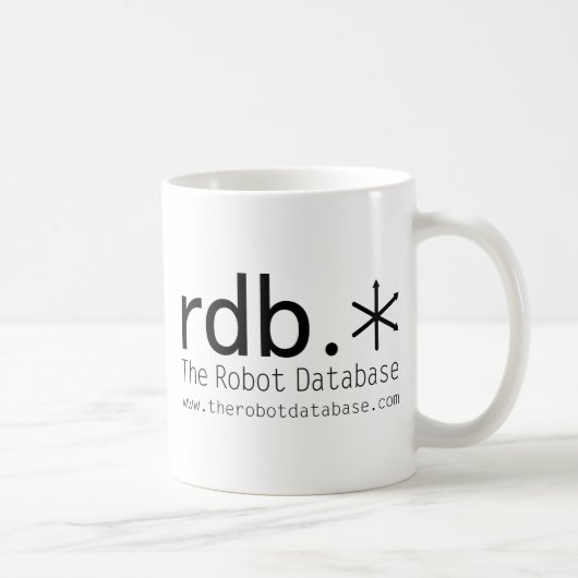La tasse de café de base de données de robot (Droite)