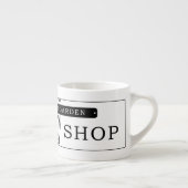 La tasse de café de café express de magasin de (Droite)