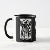 La tasse de café de carte de diable (Gauche)