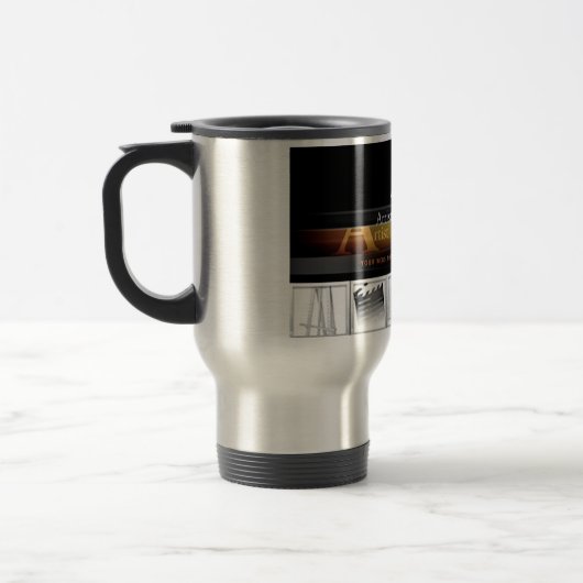 La tasse de café de déplacement - artiste indompté (Gauche)