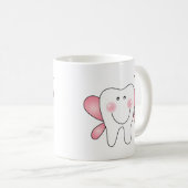 La tasse de café de fée de dent ajoutent juste (Devant droit)