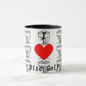 La tasse de café de golf de disque de ♥ d'I (Centre)