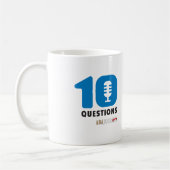 La tasse de café de journal de 10 questions aba (Gauche)