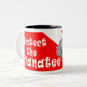 La tasse de café de plongeur de lamantin protègent (Devant gauche)