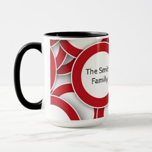La tasse de café faite sur commande 15oz vous (Gauche)