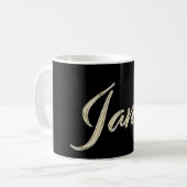 La tasse de café Janet white gold (Devant gauche)
