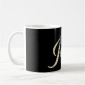 La tasse de café Janet white gold (Gauche)
