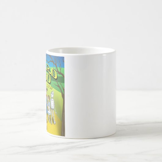 La tasse de café "Le sorcier est bizarre" (Centre)