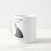 La tasse de café russe de pirate informatique (Devant gauche)