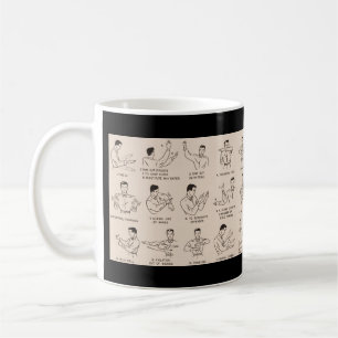 La tasse de café vintage d'arbitre de basket-ball