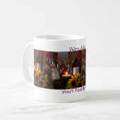 La tasse de café, Wine un peu, vous se sentira (Devant gauche)