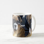 La tasse de CHIEN de BOXEUR (Devant droit)