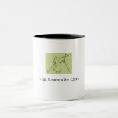 La tasse de club d'Azawakh (Centre)