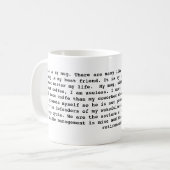 La tasse de croyance de café (Devant gauche)