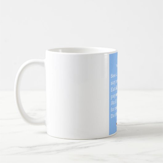 La tasse de devise de Yorkshire, grande idée de (Gauche)