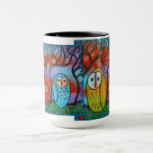 La tasse de famille de hibou (Centre)