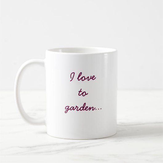 La tasse de Gardner (Gauche)