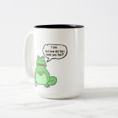 La tasse de grenouille de thérapie veut savoir (Devant gauche)