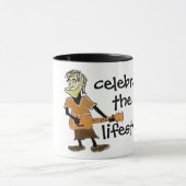 La tasse de guitare célèbrent le mode de vie (Centre)