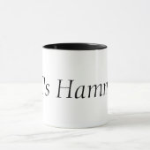 La tasse de Hammer (Centre)