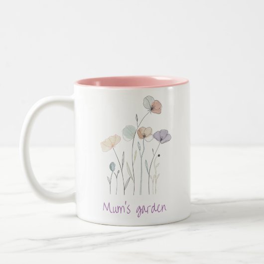 La tasse de jardin de maman (Gauche)
