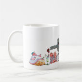 La tasse de la fonte de l'imbécile simple (Gauche)