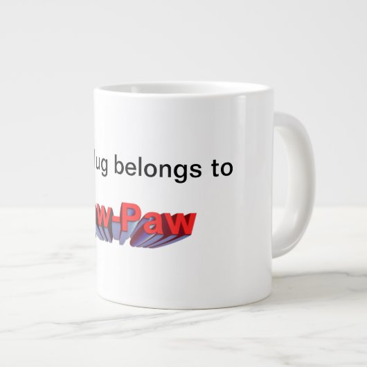 La tasse de la papaye (Devant droit)