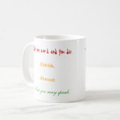 La tasse de l'amant de café (Devant gauche)