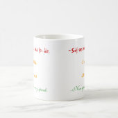 La tasse de l'amant de café (Centre)