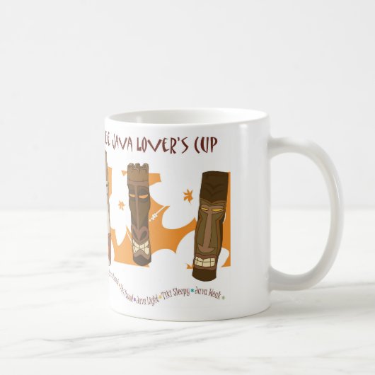 La tasse de l'amant de Java de café de café de (Droite)