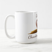 La tasse de l'amant de livre et de chocolat (Gauche)