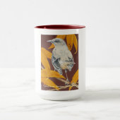 La tasse de l'amant d'oiseau (Centre)