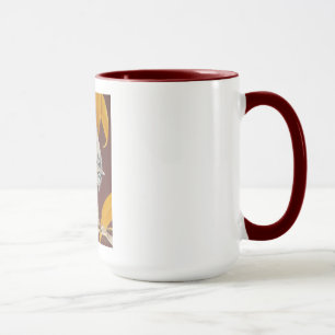 La tasse de l'amant d'oiseau