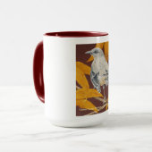 La tasse de l'amant d'oiseau (Devant gauche)