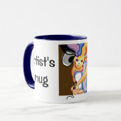 La tasse de l'artiste (Devant gauche)