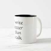 La tasse de l'auteur (Devant droit)