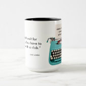 La tasse de l'auteur - café de boissons - composez (Centre)