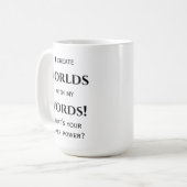 La tasse de l'auteur ou de l'auteur (Devant gauche)