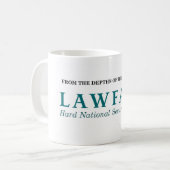 La tasse de Lawfare (Devant gauche)
