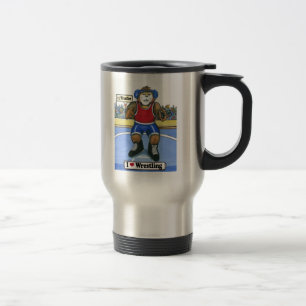 La tasse de l'entraîneur de lutte
