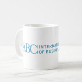La tasse de logo d'IABC (Devant gauche)