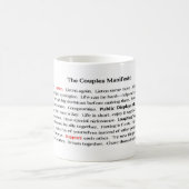 La tasse de manifeste de couples (Centre)