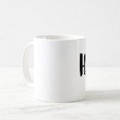 la tasse de mari, cadeau de mari, a personnalisé (Devant gauche)