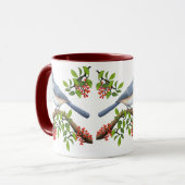 La tasse de mésange tuftée (Devant gauche)